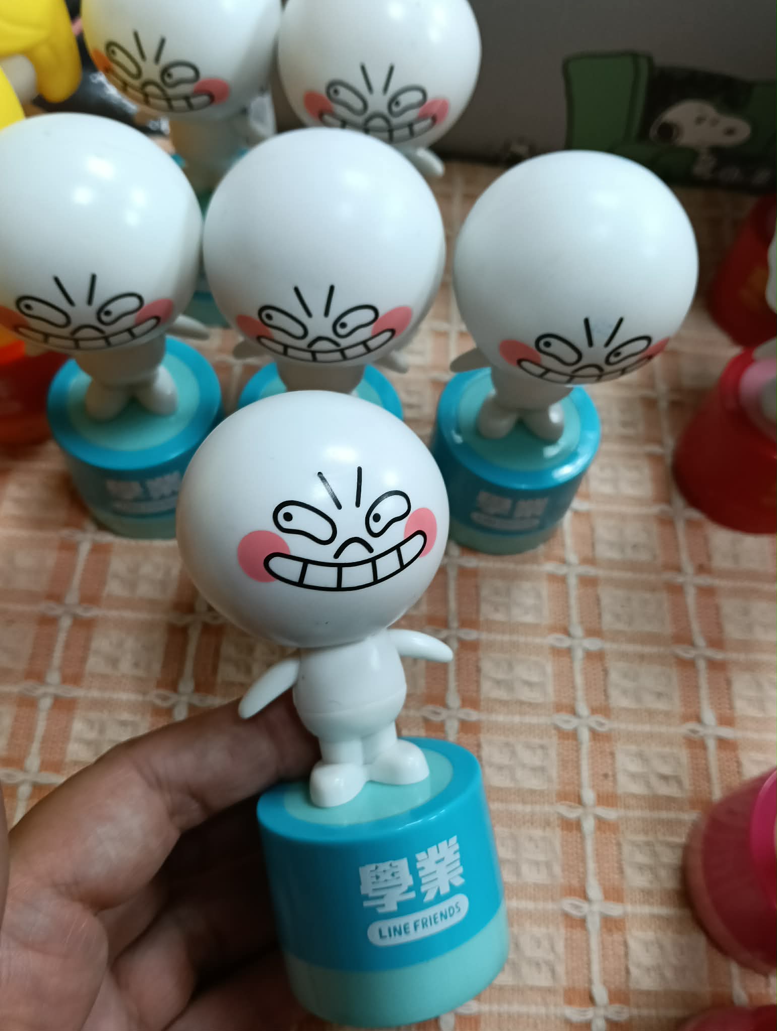 印章公仔 學業