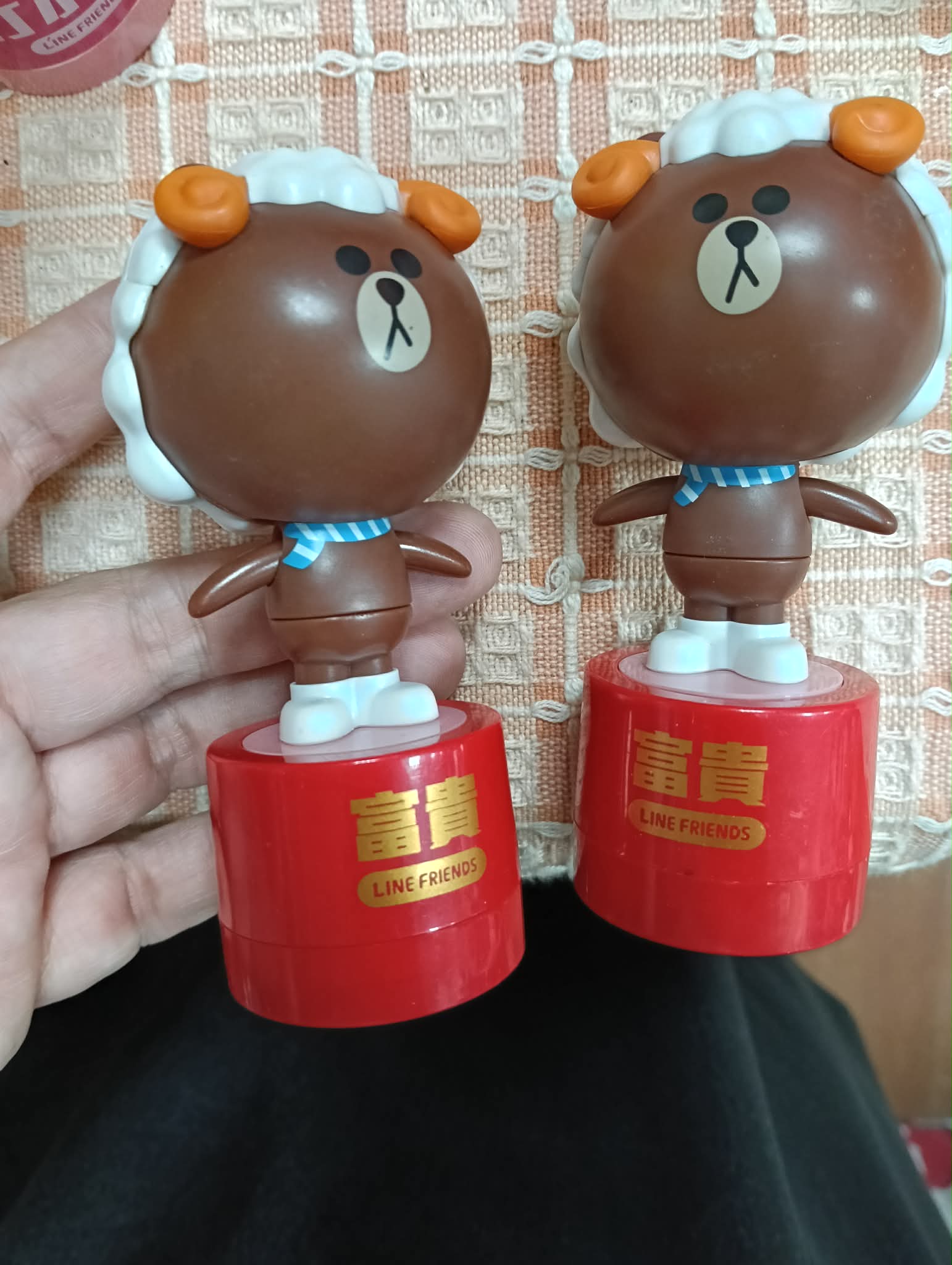 印章公仔 富貴