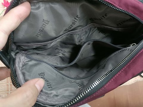 紫條紋小包 圖片 4