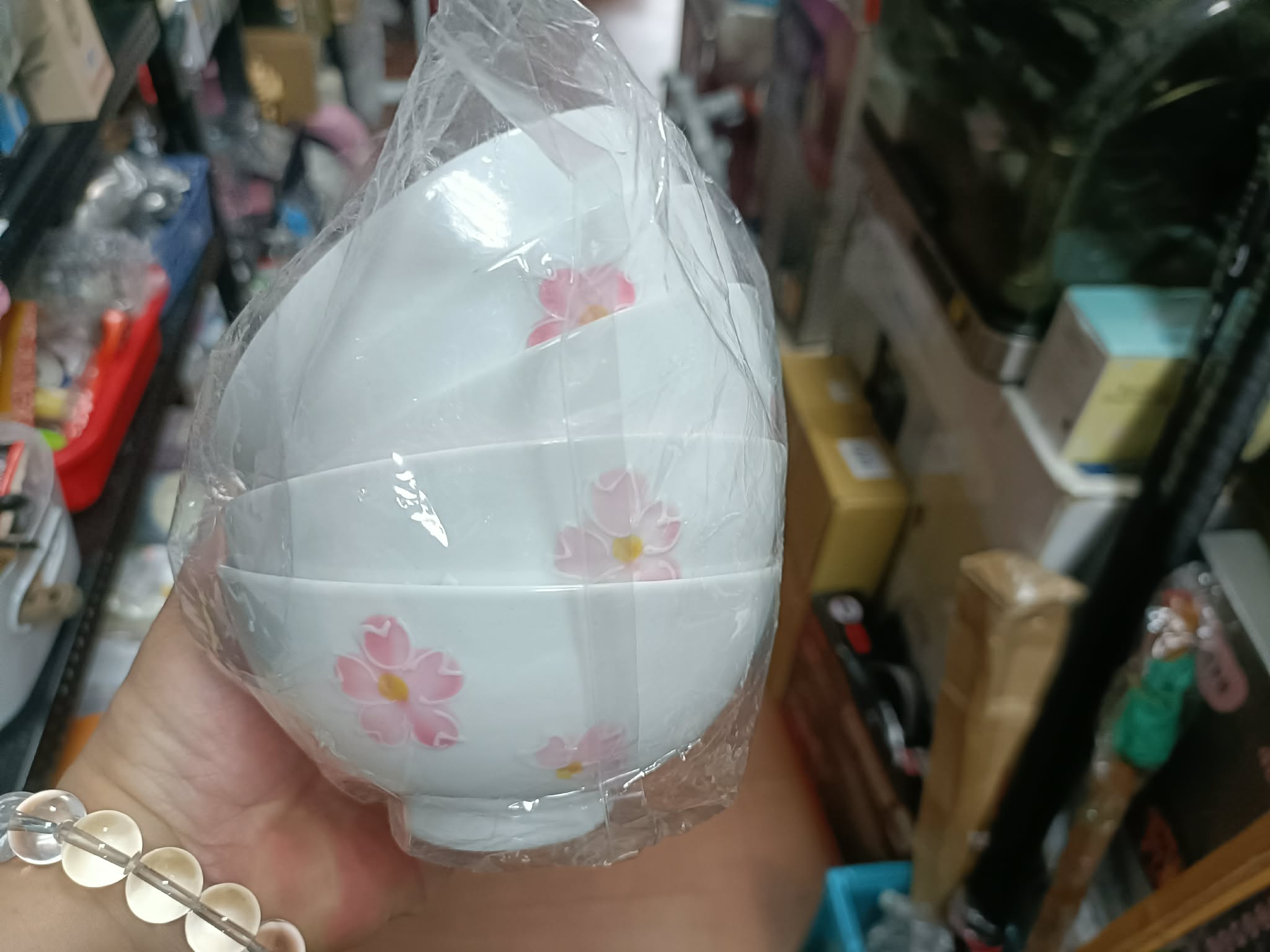 全新櫻花碗5入