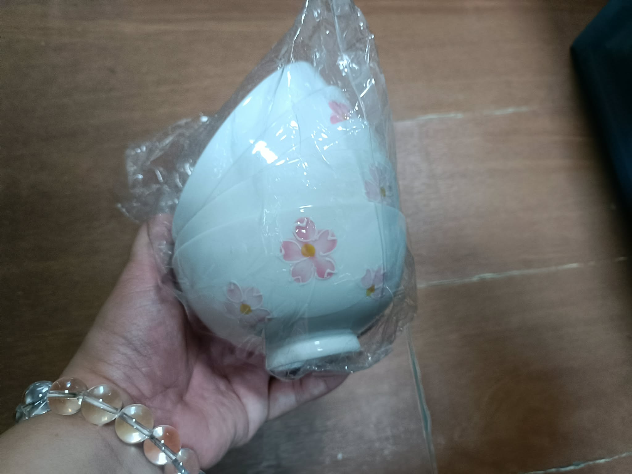 全新櫻花碗5入 圖片 3