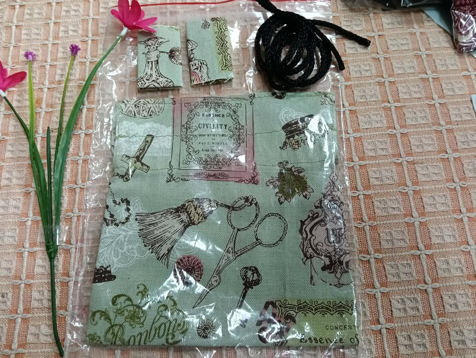 DIY小花袋