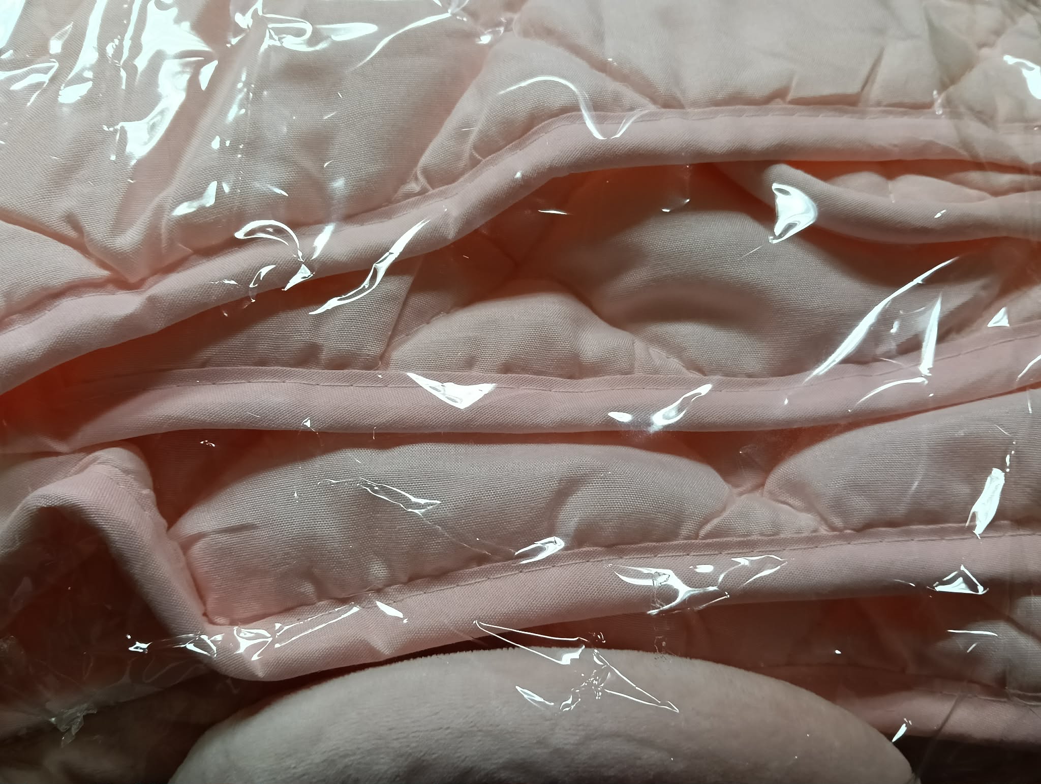 單人粉色涼被 圖片 3