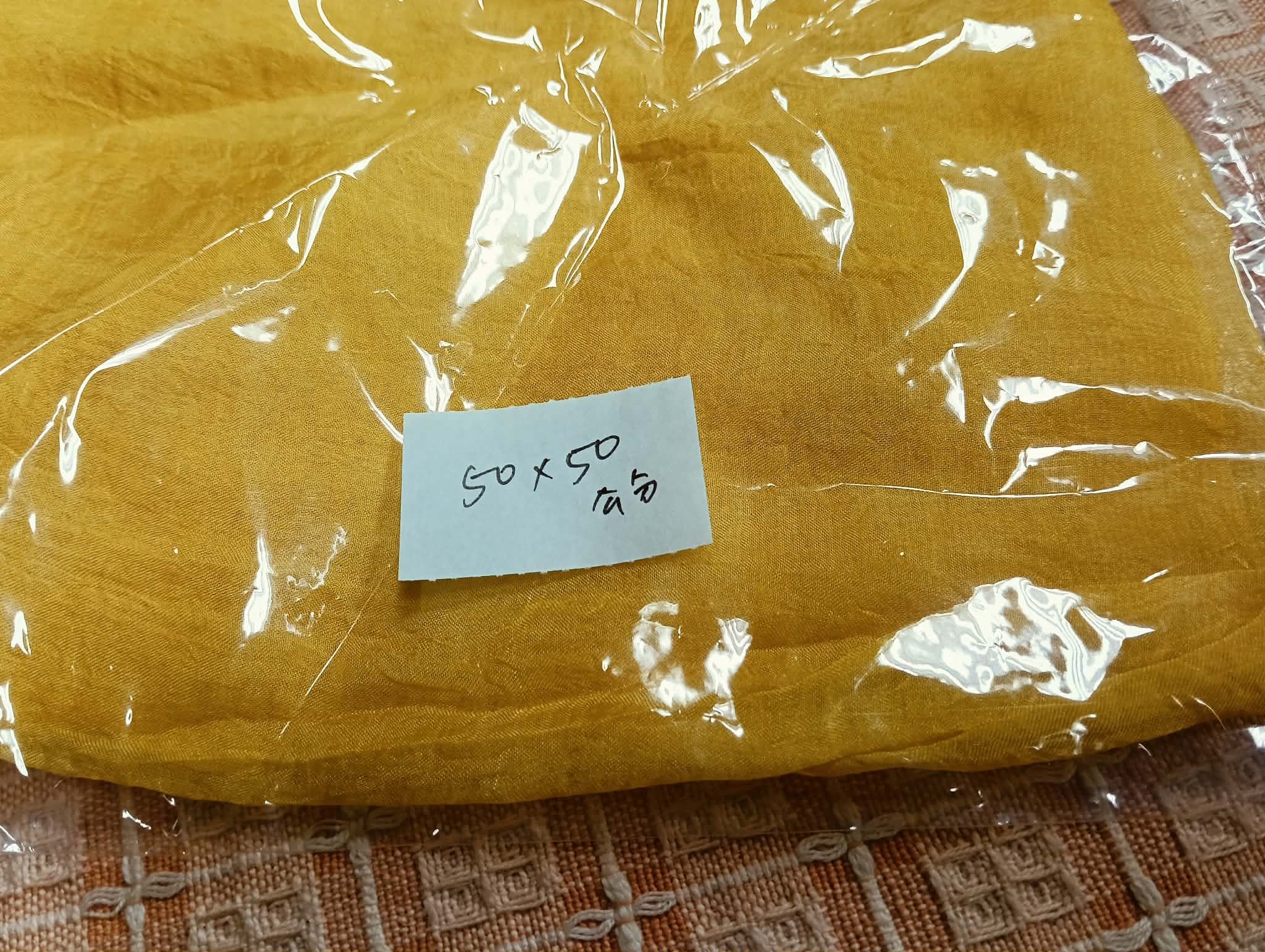 黃色紗巾 圖片 4