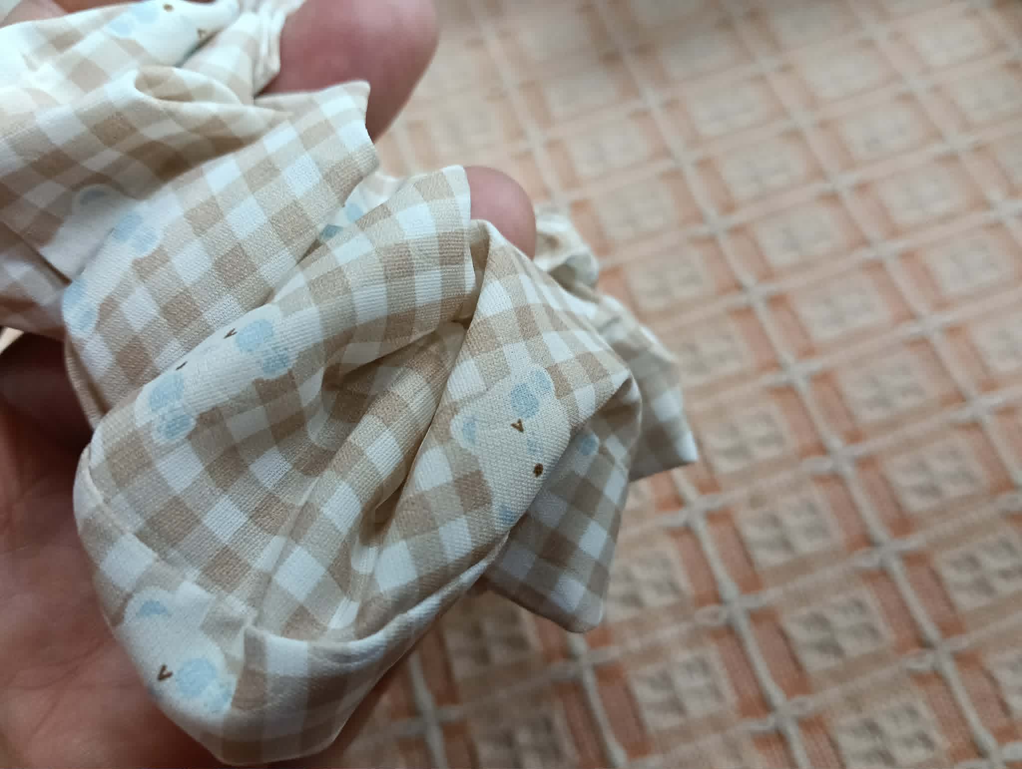 櫻桃格子髮束(大腸圈)2入 圖片 2