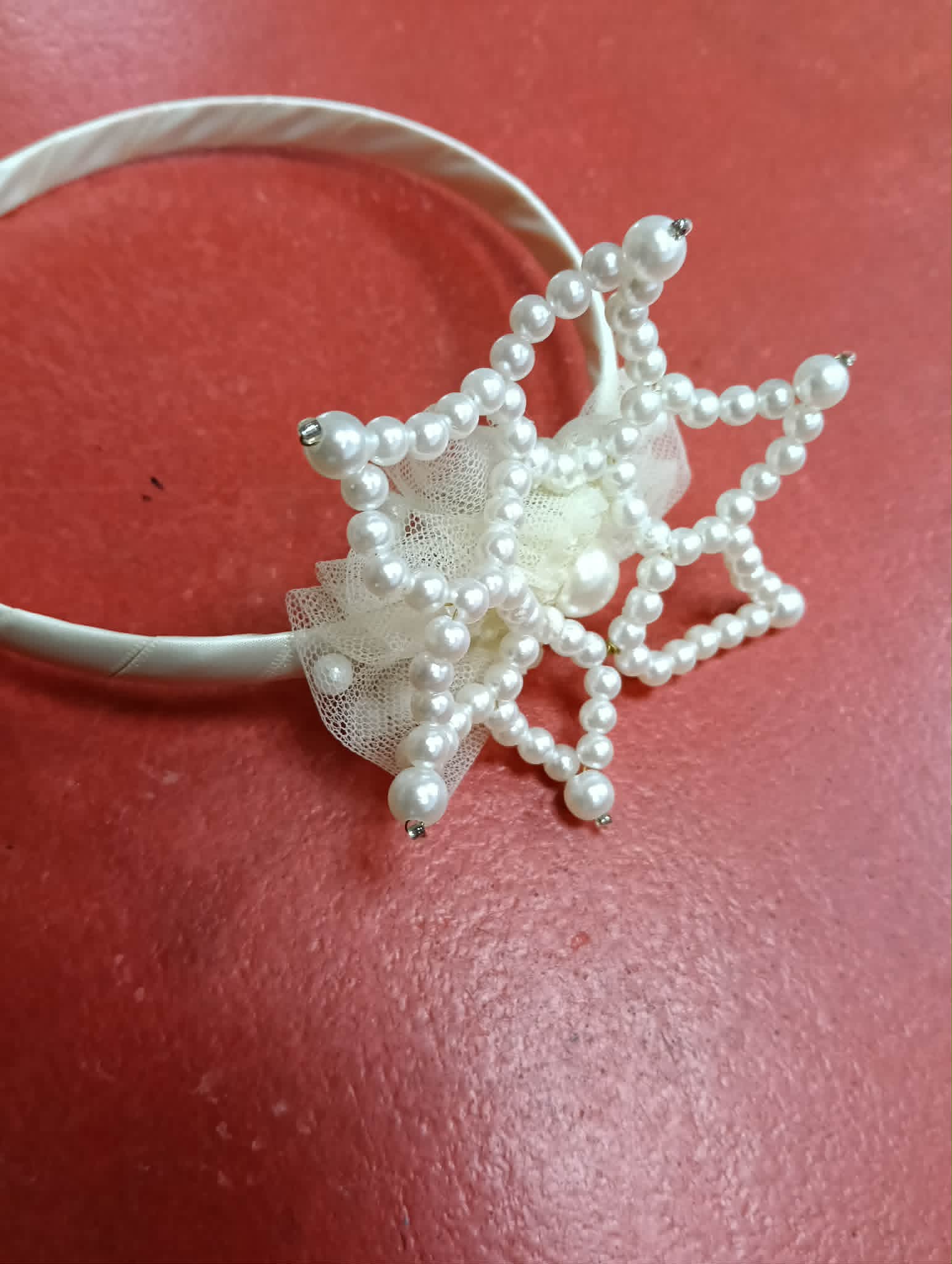 白色髮箍 圖片 2