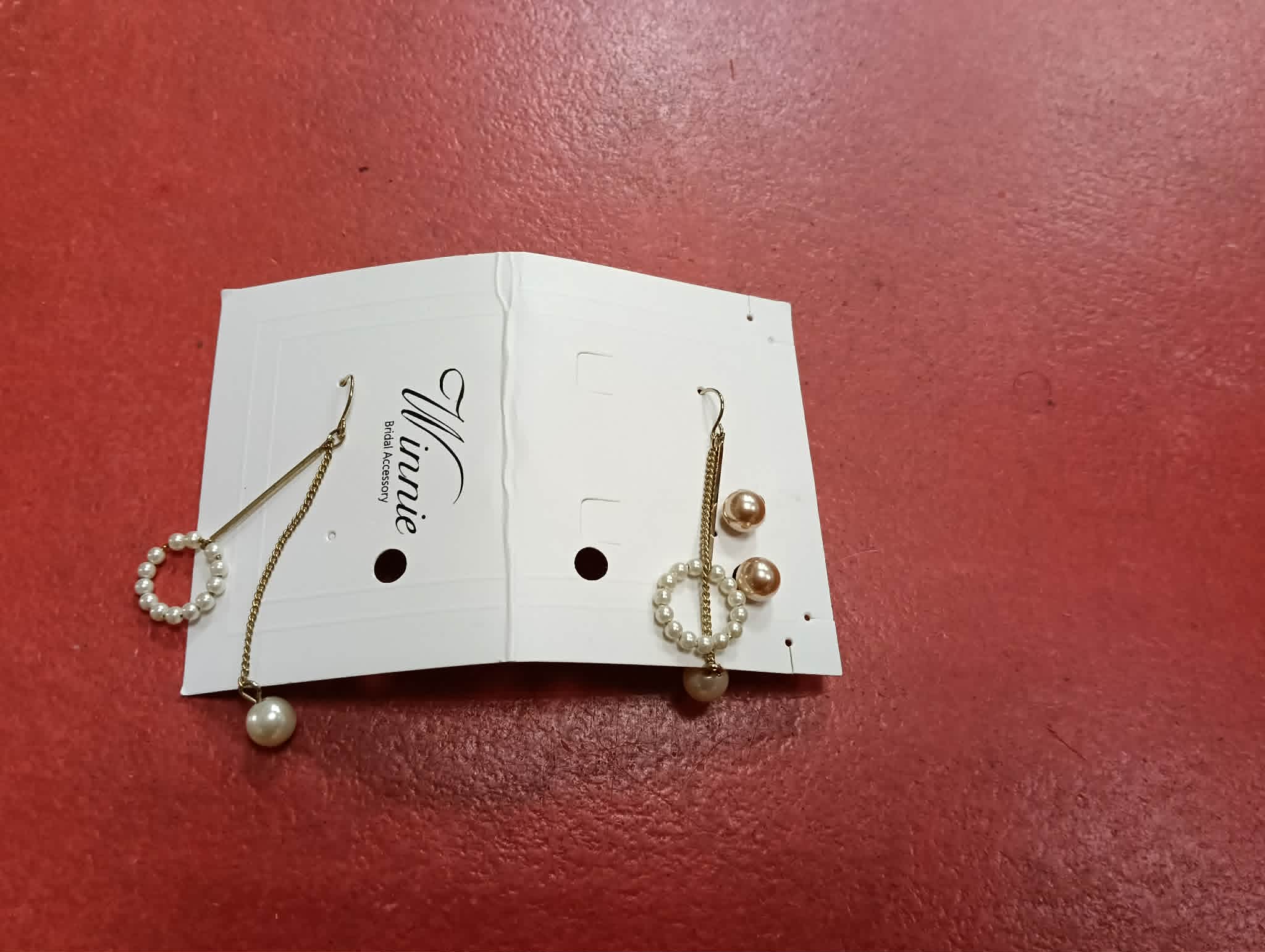 珍珠耳環2入