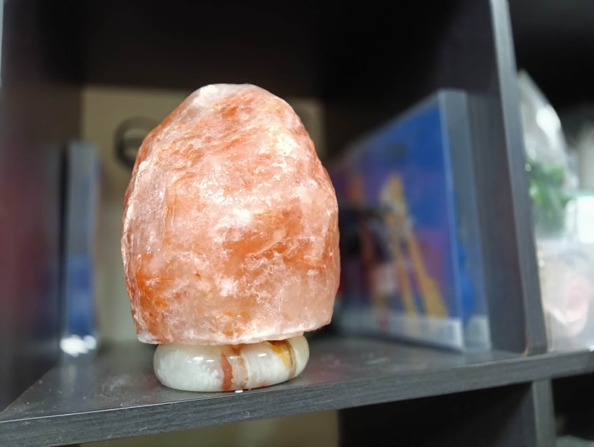 玫瑰鹽燈 大
